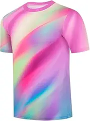 [WeimoMonkey] Boys Tee Shirts, Shirts for Girls,Short Sleeve Crewneck Printed Kids Children Youth T Shirt Tops