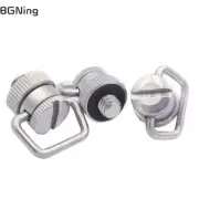 Universal Knurled Rotating Quick Nut Ring Steel Shoulder Cameras Adapter Strap
