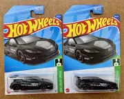 HOT WHEELS Nissan Leaf NISMO RC 02 Black Kroger Exclusive Lot Of 2