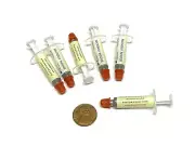 6 Pieces BXR Silver Thermal Grease CPU gpu Heatsink Compound Paste Syringe B24