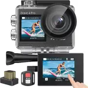 4K Action Camera 1080P/30FPS WiFi 2.0" 170D Underwater Waterproof Helmet Video R