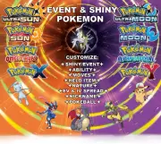 Any Custom 6IV Shiny/Event Pokemon Ultra Sun Moon ORAS XY 3DS Competitive Guide