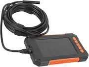 P40 Endoscope, 1080P IP67 Waterproof 8mm Camera, 4.3-inch Color Display Screen with 2600mAh Battery, LED Lights and Accessories for Inspection