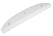 Powell Peralta Skateboard Tailbone Skid Plate, White, 8 inch Tail Bone