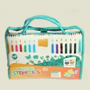 Creativ Crafts Drawing Stencil Kit Carry & Go Creativity Set 260 Shapes