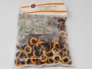 Bulk VTG Zims Yellow Owl Eyes 18mm Plastic Safety Amigurumi Craft Crochet Doll