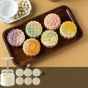 Moon Cake Autumn Festival Cookie Cutter Flowers Cake Moon Stamps