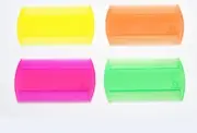 2 x NIT LICE FLEA COMB PLASTIC PETS KIDS HAIR FLUORO double sided