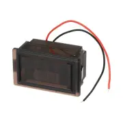 1PCS 12-60V Voltmeter Red LED Digital Display Panel Voltage Meter 2Wire 0.36 ...
