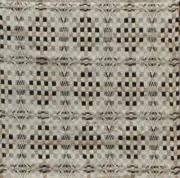 New SHADOWBROOK TABLE RUNNER - GRAY BLACK TAN CREAM 32" x 13.75" Farmhouse
