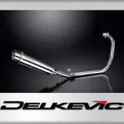 Royal Enfield Himalayan 2017-2024 Full Exhaust 14" Round Stainless Muffler