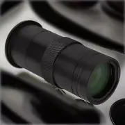 CCD Industrial Microscope Camera 8X-100X C Mount Lens 25mm Zoom Adjustable