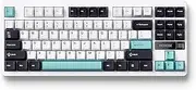 MCHOSE G87 Wireless Mechanical Keyboard Volume Knob, 75% TKL Keyboards Tri-mode BT5.0/2.4GHz/USB-C, Hot Swap Custom Creamy Keyboards Linear Switch, RGB Gaming Keyboard for PC/Tablet/PS/Xbox, Cyan Blue