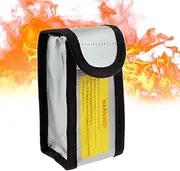 Fireproof Battery Storage Container - Battery Storage Protector | Wear-Resistant Portable Charging Bag, Protective Case for Travel