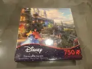 Disney Thomas Kinkade Sleeping Beauty Dancing Enchanted Light 750 PC Puzzle New