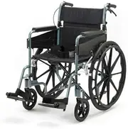 [Days] Escape Wheelchair, Self Propelled, Standard, Silver Blue