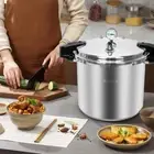 NEW 23L 32cm Aluminium Pressure Canner / Cooker Preserver w/ Steam Guage Kitchen