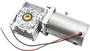 24V Dc Turbine Speed Motor Motor Generator High Torque Dc Motor Reversible Gear Motor 200W Gear Motor Die-Cast Aluminum Alloy Suitable for Packaging, Printing, Food, Etc.