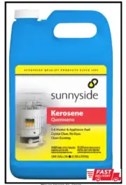 1 Gal. Kerosene - Ideal for Kerosene Burning Heaters, Lamps, and Stoves NEW