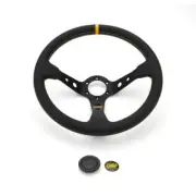 OMP OD0-1956-071 Corsica Steering Wheel Black Leather