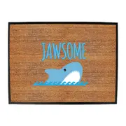 Jawsome - Funny Novelty Doormat Man Cave Floor mat