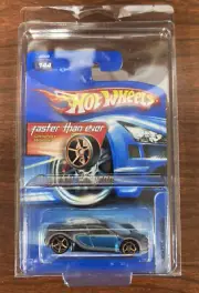 Hot Wheels 2006 Bugatti Veyron Faster Than Ever Collector #144 In protector