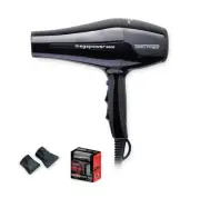 New Turbo Power 326A Mega Power 4000 Professional ionic Black Salon Hair Dryer