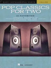 Pop Classics for Two Cellos Easy Instrumental Duets Book NEW 000303025