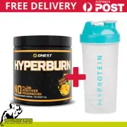 Onest Hyperburn Thermogenic Fat burner metabolism Orange Dream 30 serve Shaker