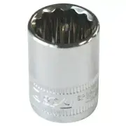 SP Tools SP22008 3/8″ Square Drive 12 Point Standard Socket 8mm Metric