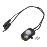 DC 5V-24V 5A PIR Motion Sensor Switch for Kitchen LED Strip Light,Black
