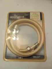 Aquasource 72 Inch Pvc Hose Standard Hand-Held Hoses For Shower #0001617 NEW