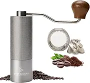 Manual Coffee Grinder - Conical Stainless Steel Burr - 25 Setting Adjustable Grind - Espresso, Drip, French Press-Home/Office/Travel Handheld Portable Coffee Bean Grinder - 25g Capacity