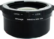 XPIMAGE 0.8X Optical Focal Reducer Lens Mount Adapter Ring for Mamiya 645 Lens to Hasselblad X System XCD Camera