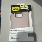 OtterBox For iPhone 15 Pro Max Symmetry Case with MagSafe Ultra-Slim Rose Pink