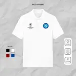 那不勒斯 / CHAMPIONS LEAGUE POLO 衫超酷、柔軟、彈性 84。服裝