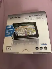 GARMIN NUVI 2460 LMT Automotive GPS Free Lifetime Maps & Traffic 5” Screen NEW