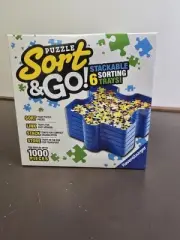 Ravensburger's Sort & Go! Jigsaw Puzzle Stackable Sorting Trays (Sealed in box)