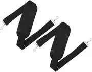 [CHICAMPERA] 2pcs Adjustable Shoulder Strap: Replacement Laptop Bag Shoulder Belt with Hooks for Briefcase Laptop Messenger Crossbody Bag Luggage