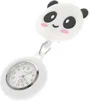 [WOFASHPURET] Pocket Watch Glasses Case Hard Chain Fob Straps Kit Bra Sunglasses Sunglass Case Men Clear Accessories Goggle Panda Clear Bra Straps Retractable present White Zinc Alloy