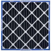 6 Case 12 x 24 x 4 in. Merv 6 Prepleat Flanders Aire Pleated Carbon Air Filter
