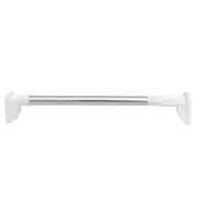Telescopic Clothes Rail Curtain Rod Adjustable Rods for Doorways