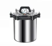 110V 24L Portable Stainless Steel High Pressure Steam Sterilizer Autoclave 220V