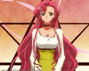 Anime code geass euphemia li britannia girl pink hair Playmat Gaming Mat