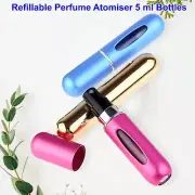 Perfume Atomiser Bottles Refillable Fine Mist Spray 5ml Mini Travel Perfume
