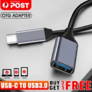 Type C USB-C to USB 3 Female OTG Data Cable Converter Adapter For iPhone 16 15