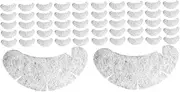 Baluue 2sets Face Makeup Patches Lash Tapes Eyelash Tape for Extensions Star Glue Eyelash Adhesive 100pcs*2