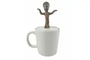 Guardians Of The Galaxy Dancing Baby Groot Mug (White/Brown) (One Size)