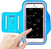 Running Phone Holder,Waterproof Phone Pouch - Lightweight Shockproof Storage Bag with Key Slot, Sports Accessories for Hiking Cycling Workout Jogging