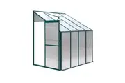 Greenhouse Aluminium Green House Garden Polycarbonate 2.52x1.27M